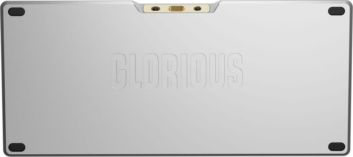 Glorious - GMMK 3 PRO HE 75% Wireless Hall-Effect Linear Switch Gaming Keyboard with Rapid Trigger and Adjustable Actuation - Silver