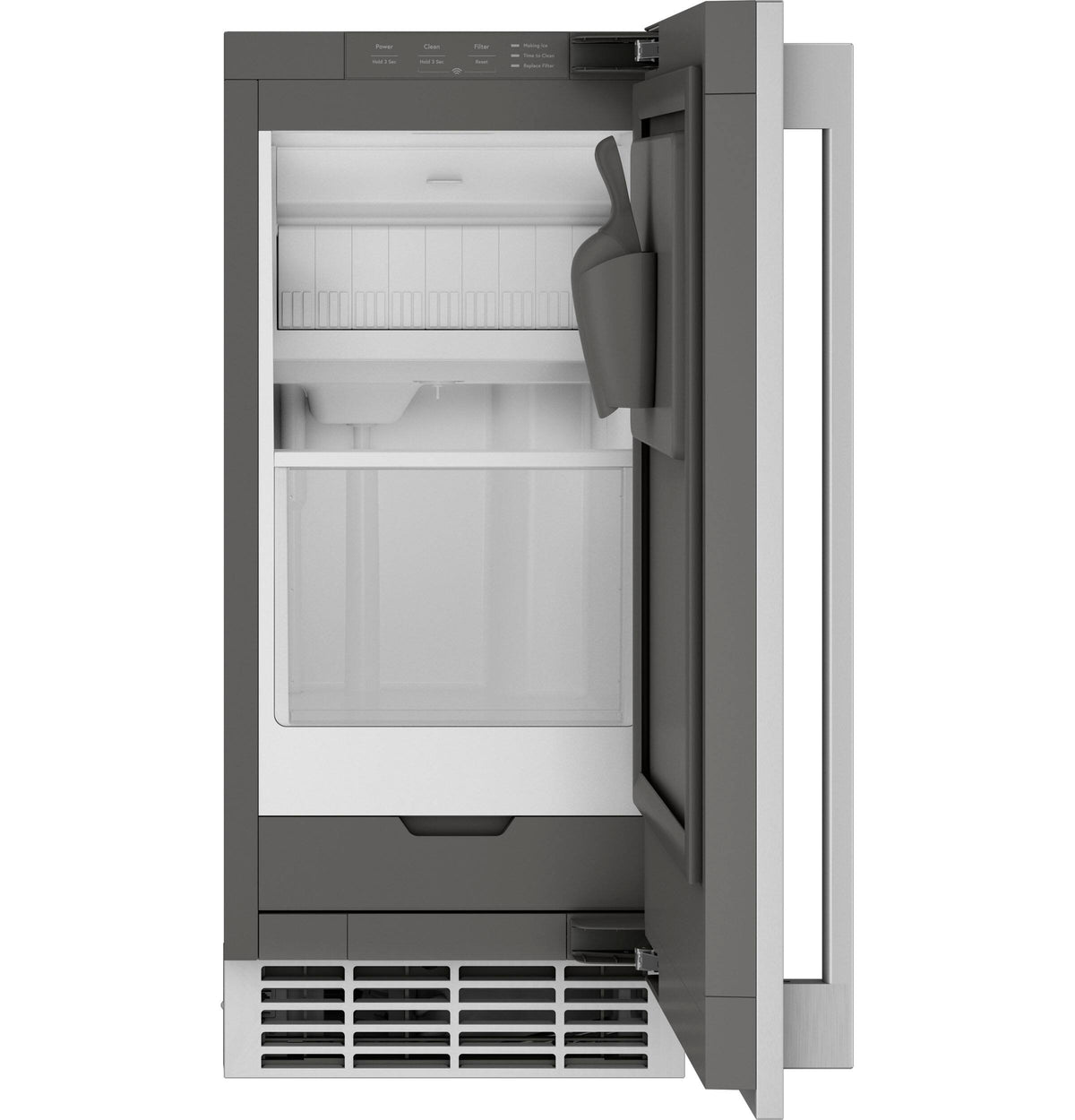 Minimalist Handle Kit for Select Monogram Undercounter Refrigerators - Silver