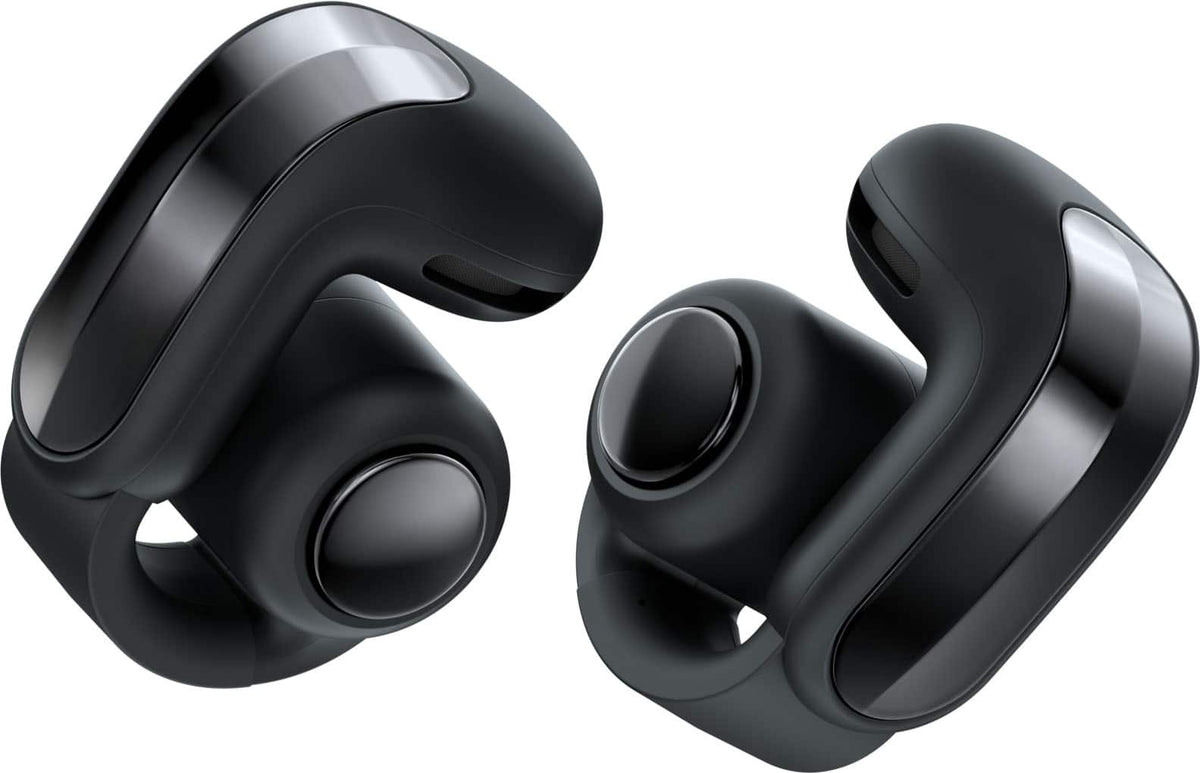 Bose - Ultra Open Earbuds (2nd Gen) - Wireless Bluetooth Open Ear Earbuds with Immersive Audio and Wireless Charging - Black