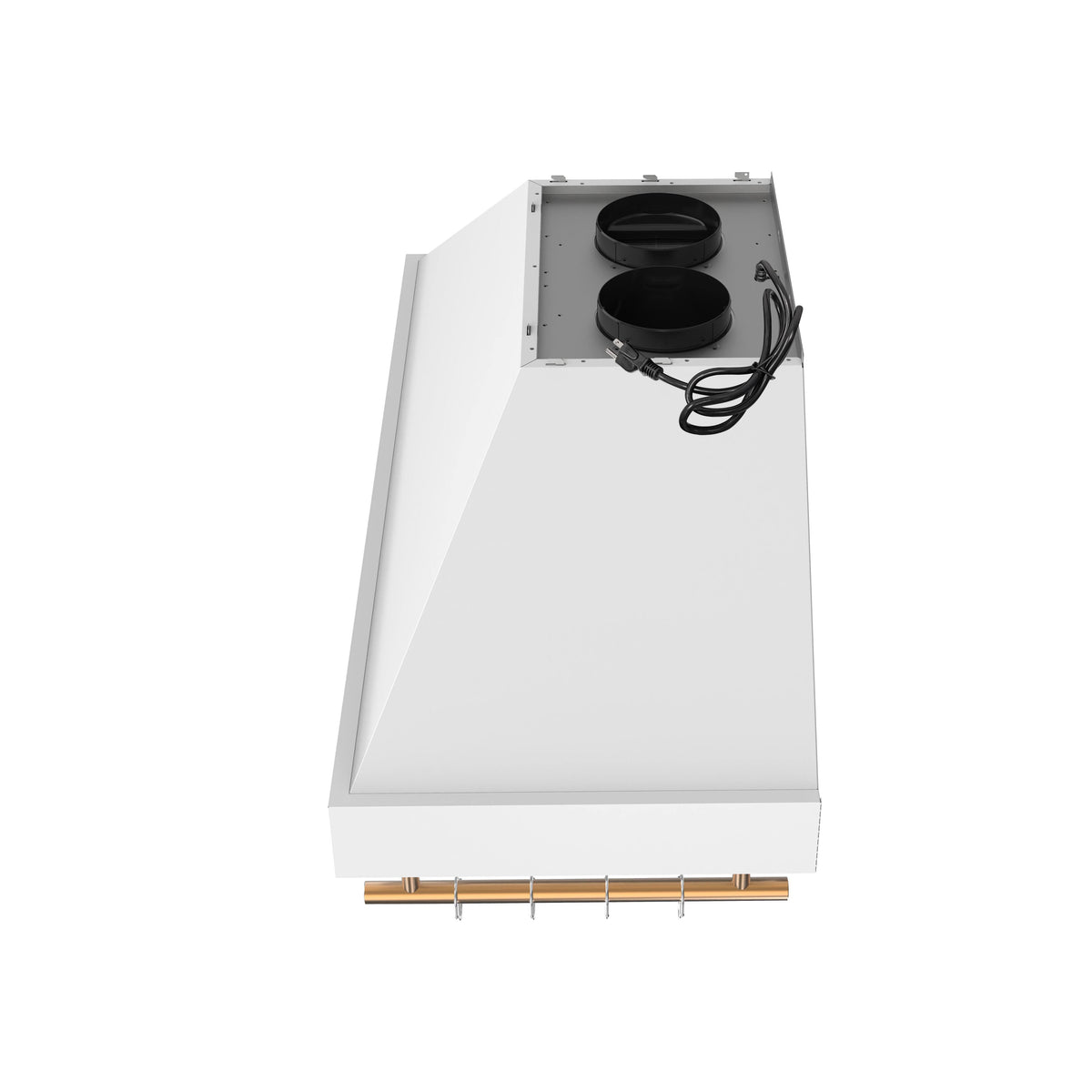 Forno Appliances - 48 inches - Externally Vented - Wall Range Hood - White