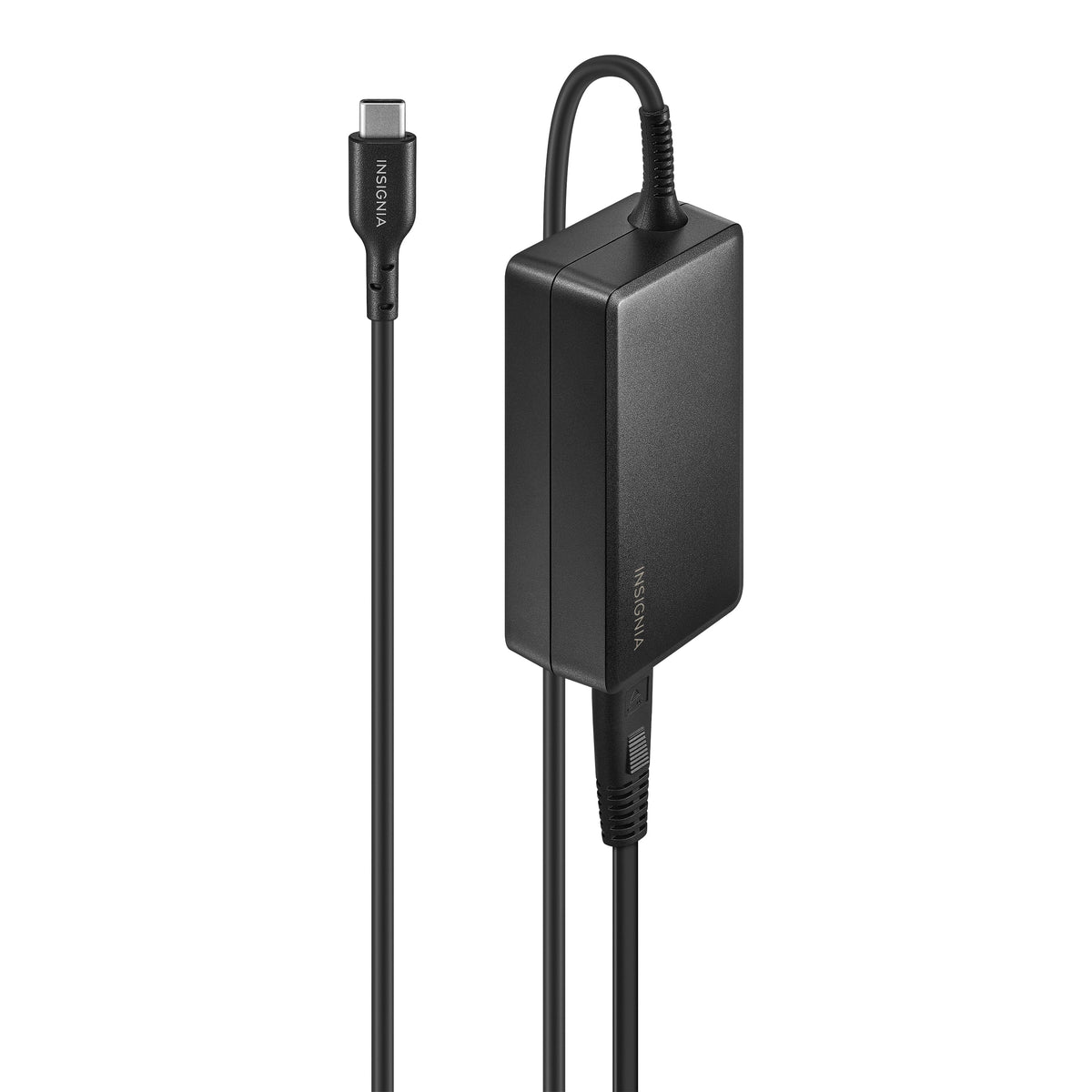 Insignia™ - 65W 8 ft. Laptop Power Adapter for USB-C Devices - Black
