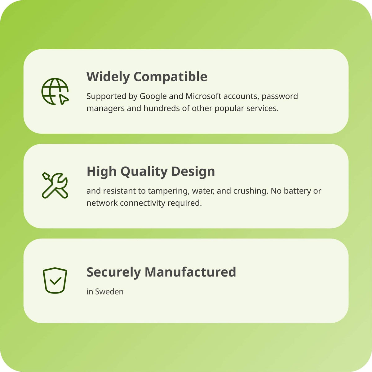 Yubico - YubiKey 5 NFC - Two-Factor authentication (2FA) Security Key, Connect via USB-A or NFC, FIDO Certified Two Pack - Black