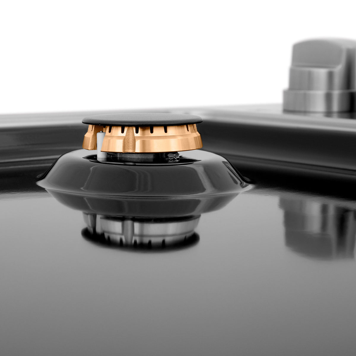 ZLINE - 30 in. Wide 4 Burner Gas Cooktop with  (RC-BR-30-PBT) - Black