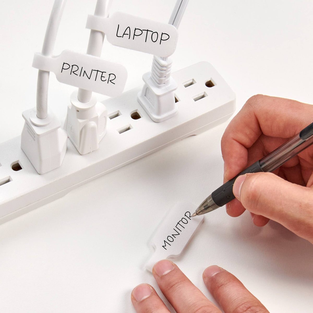 Wrap-It Storage - Cable Label (14- pack) - White