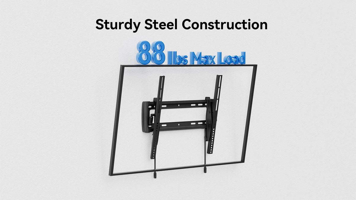 ErgoAV - 32″-65″ Tilt TV Mount - Black