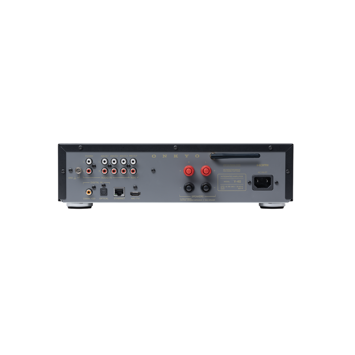 Onkyo - Muse Y-40 High Power Amplifier - Black
