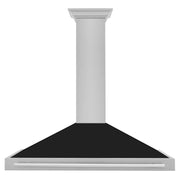 ZLINE - 48 inches - Externally Vented - Wall Range Hood - Black Matte