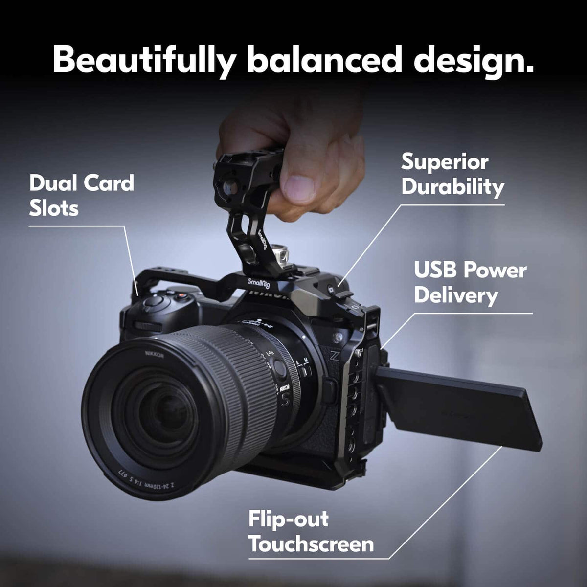 Nikon - Z6III FX-format Mirrorless Camera Body - Black