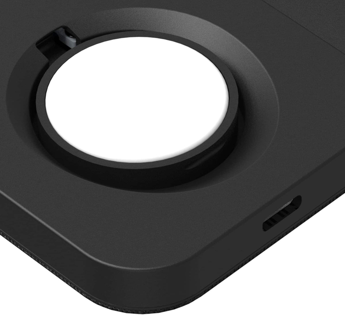 mophie - 3-in-1 Wireless Travel Charger for iPhone, AirPods, Apple Watch, and Qi2-Enabled Devices - Black