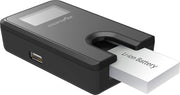 Digipower - Patented Plateless Design Digital Camera Travel Charger for Sony Batteries - Black