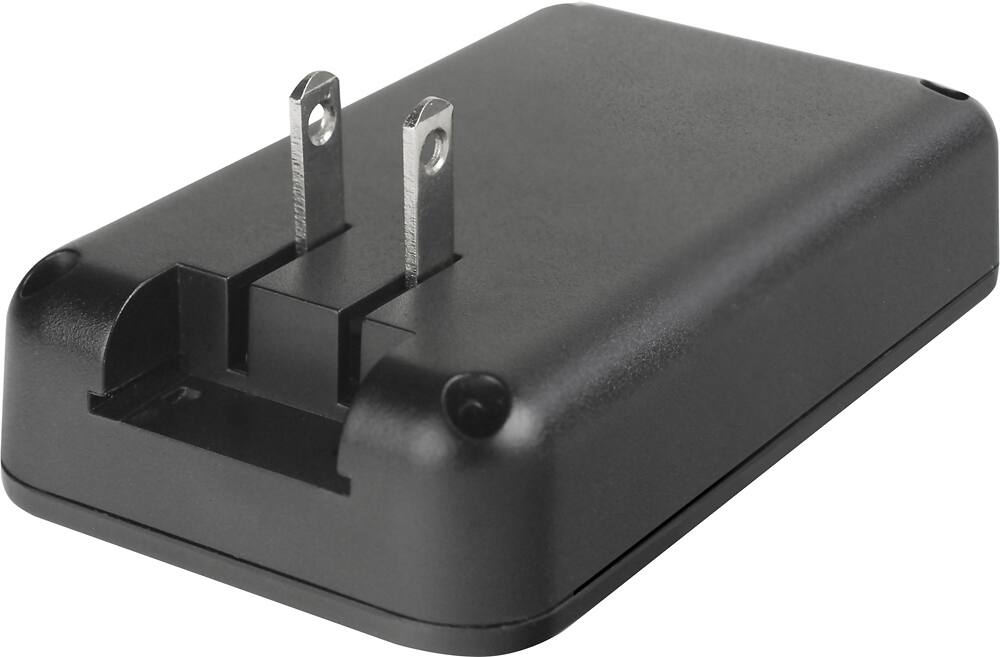 Digipower - Patented Plateless Design Digital Camera Travel Charger for Sony Batteries - Black