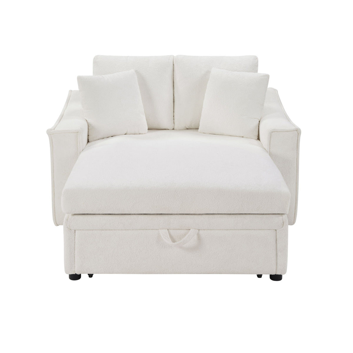 Sofá chaise longue moderno con almacenamiento oculto para sala de estar