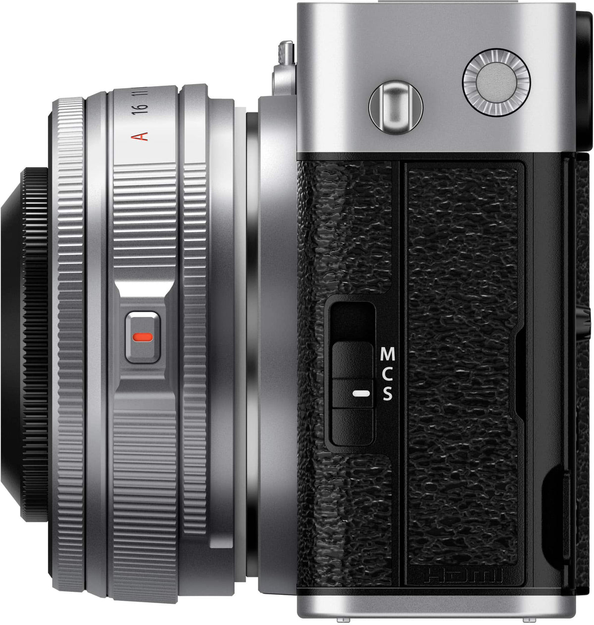 Fujifilm - X-E5 Body with XF23mmF2.8 Lens Kit - Silver