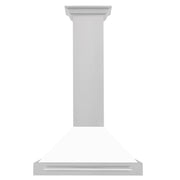 ZLINE - 30 inches - Externally Vented - Wall Range Hood - White Matte