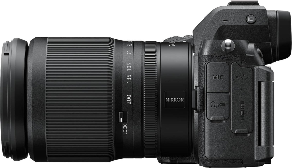 Nikon - Z5II 4 K Video Mirrorless Camera Body w/ NIKKOR Z 24-200mm f/4-6.3 VR Lens - Black