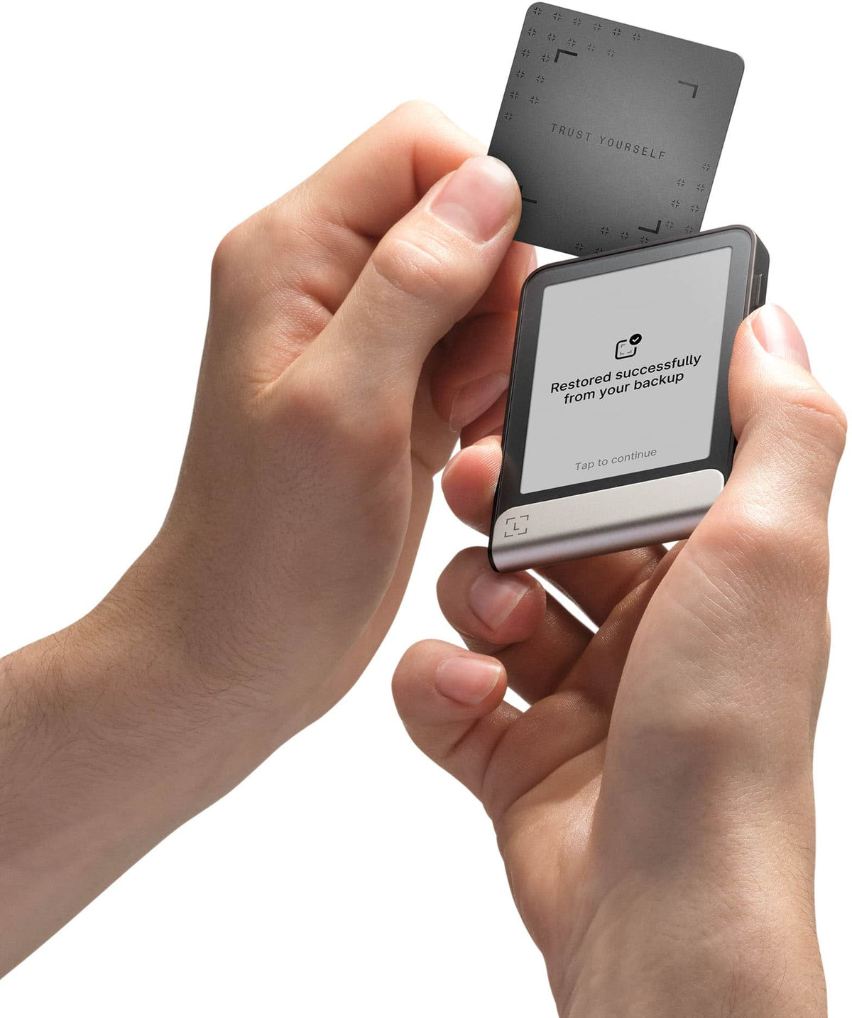 Ledger - Flex Crypto Hardware Wallet with Recovery Key - Graphite
