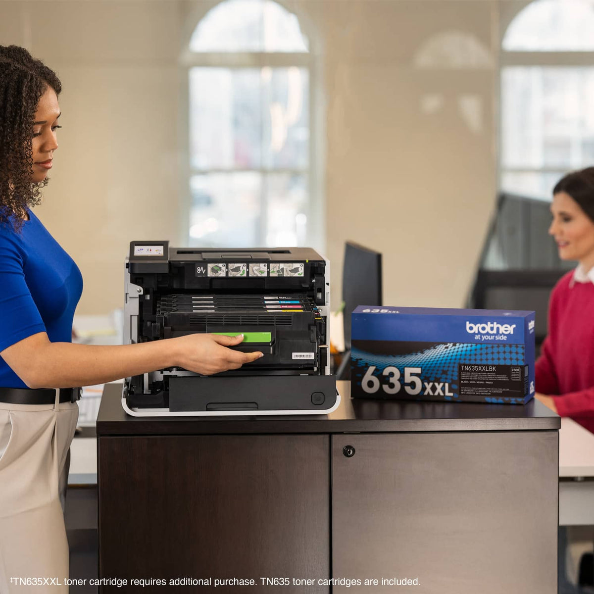 Brother - HL-L8430CDW Business Color Laser Printer with Low-Cost Printing and Wireless Networking - White