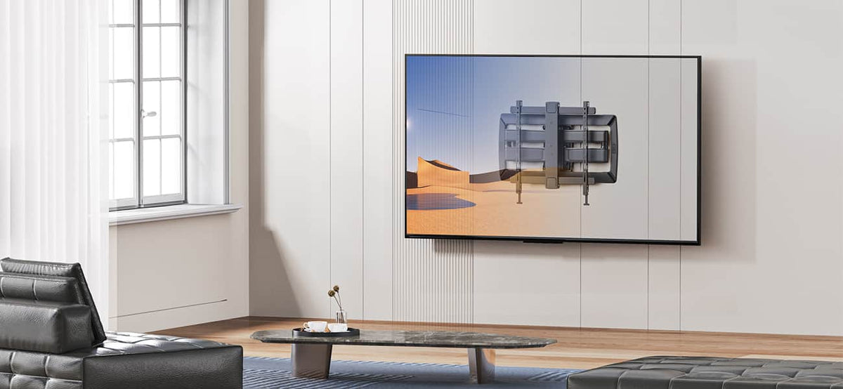 ErgoAV - 39″ to 65″ Full Motion TV Mount - Black