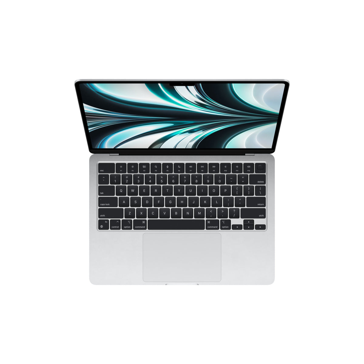 Geek Squad Certified Refurbished MacBook Air 13.6" Laptop - Apple M2 chip - 8GB Memory - 256GB SSD - Silver