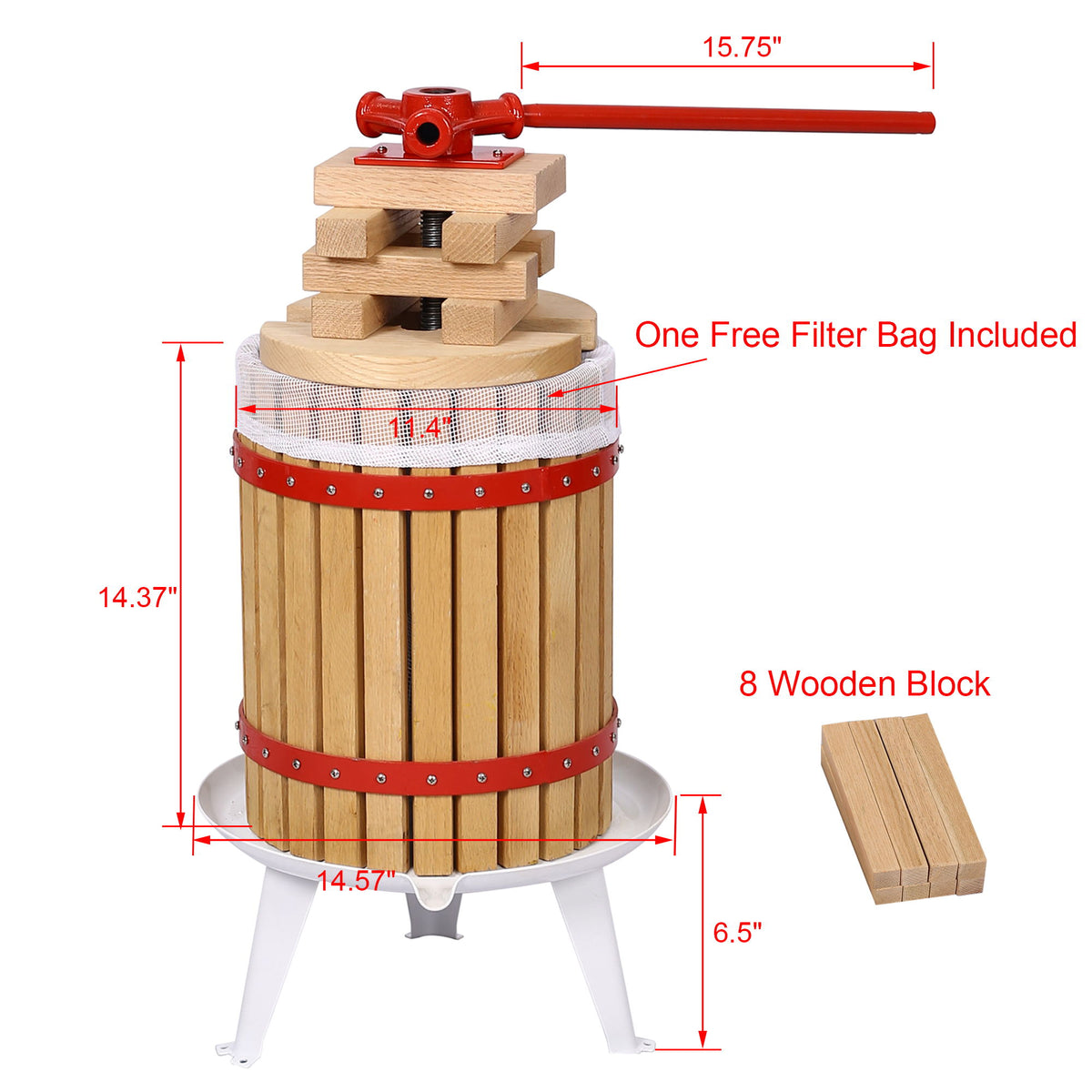 Fruit Wine Press Manual Juice Maker