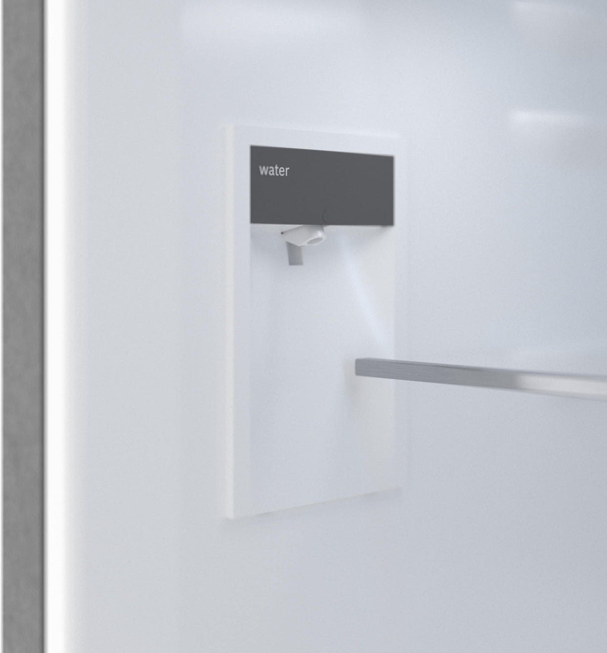 Bosch - 800 Series 24 in. Wide 12.8 Cu. Ft Bottom Freezer Counter-Depth Smart Refrigerator with Internal Ice and Water Dispenser - White