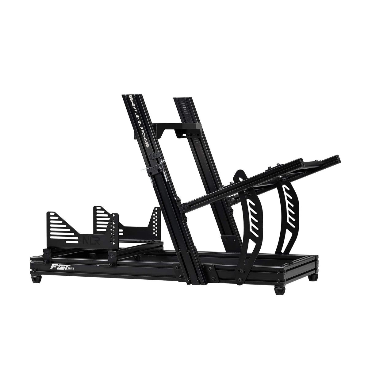 Next Level Racing - F-GTElite Lite Racing Simulator Cockpit Wheel Plate Edition - Black