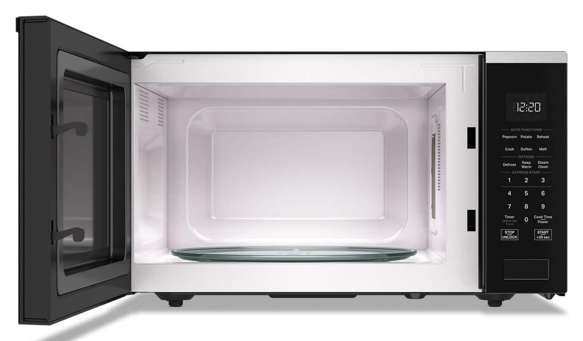 Whirlpool - 1.6 Cu. Ft.Countertop Microwave with Sensor Cooking - Stainless Steel