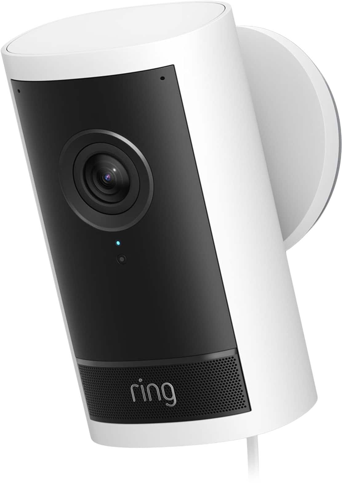 Ring - Outdoor Cam Pro, Retinal 4K for the ultimate wide-angle video, 10x Zoom, Low-Light Sight full-color in near dark - White