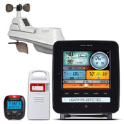 AcuRite - Iris 5n1 Weather Station Bundle w/Portable & Stationary Lightning Detector - Black