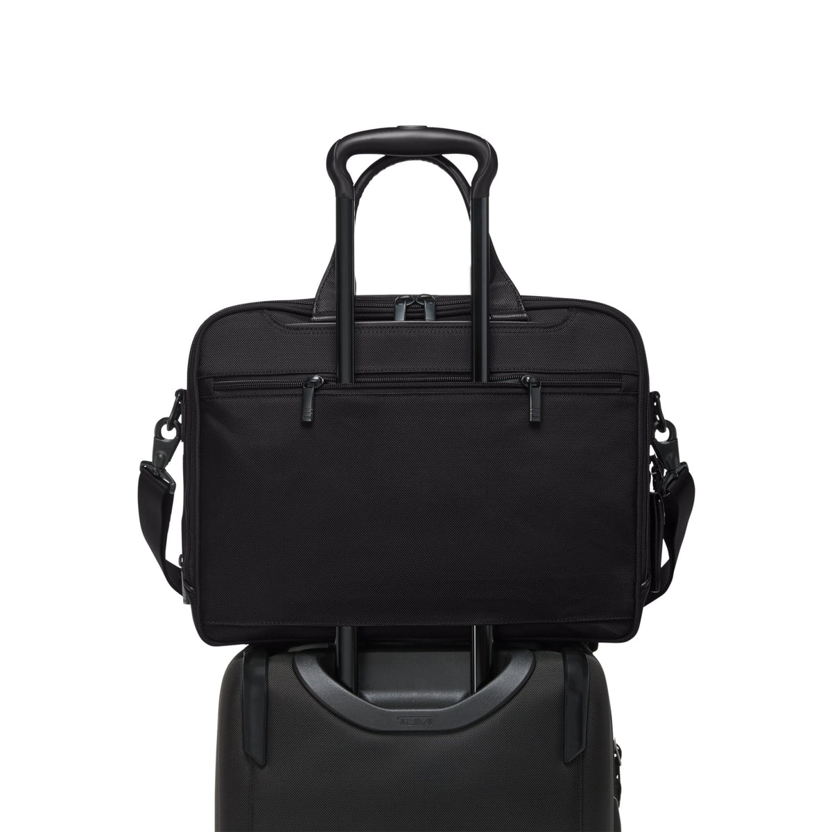 TUMI - Alpha Medium Expandable Briefcase for 15" Laptop - Black