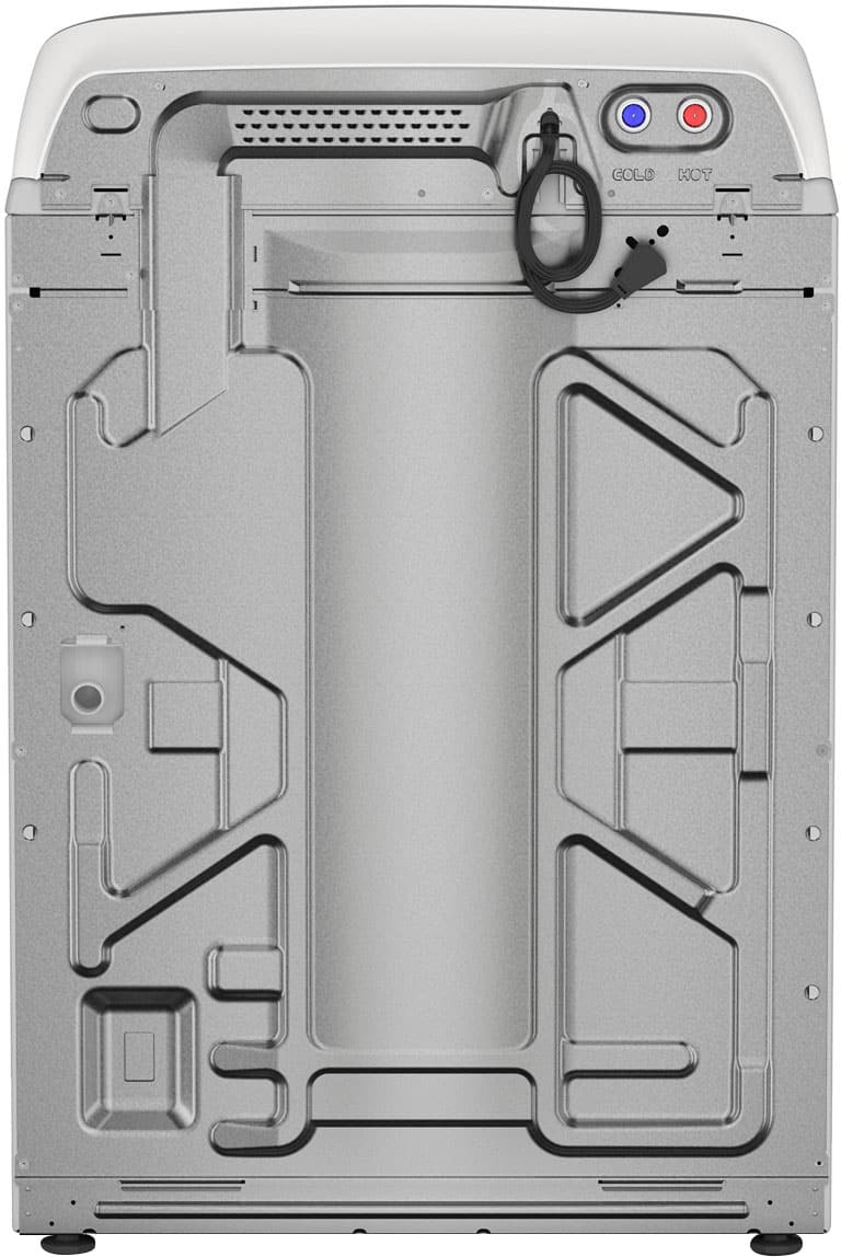Maytag - 5.3 Cu. Ft. High-Efficiency Smart Top Load Impeller Washer with Extra Power - White