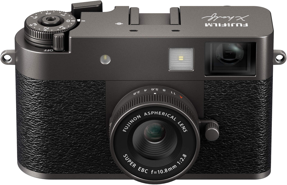 Fujifilm - X half Premium Compact Camera - Charcoal Silver
