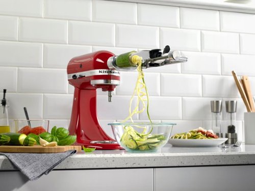 Spiralizer (Peel, Core & Slice) Attachment for KitchenAid Stand Mixers - Stainless Steel
