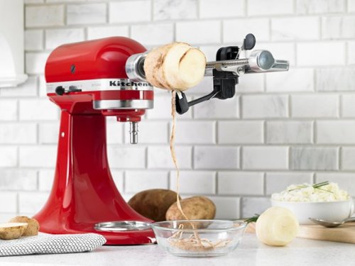 Spiralizer (Peel, Core & Slice) Attachment for KitchenAid Stand Mixers - Stainless Steel