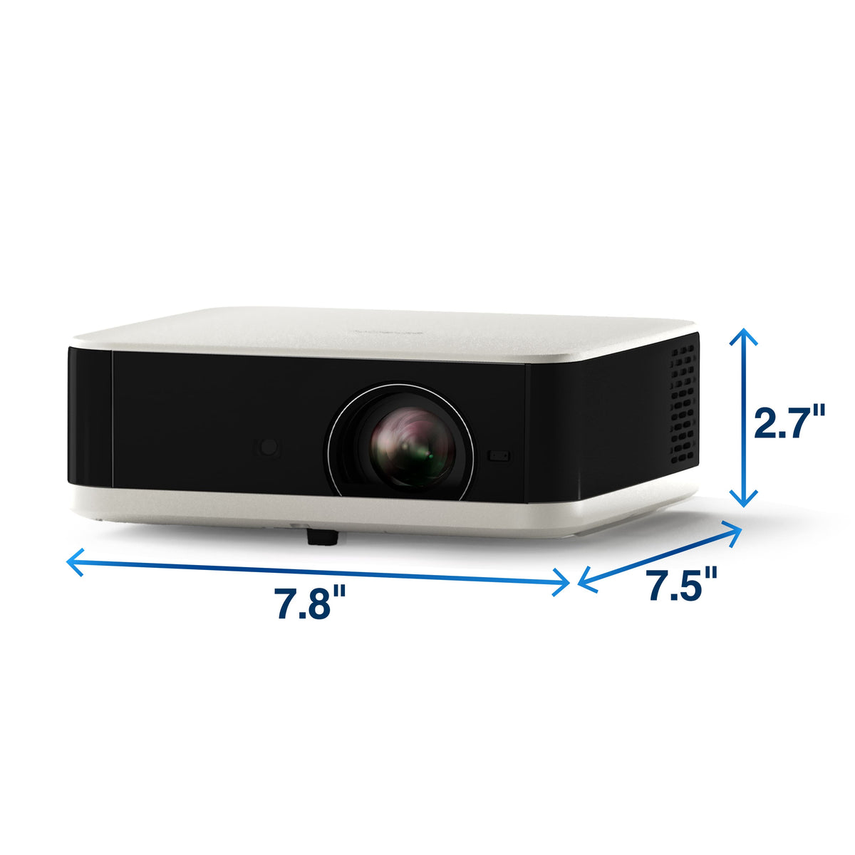Epson - EF-30 Full HD 1080p Personal Lifestyle Projector, Dolby Audio, Google TV, HDR, 3LCD, 350 Lumens Color & White Brightness - Silver