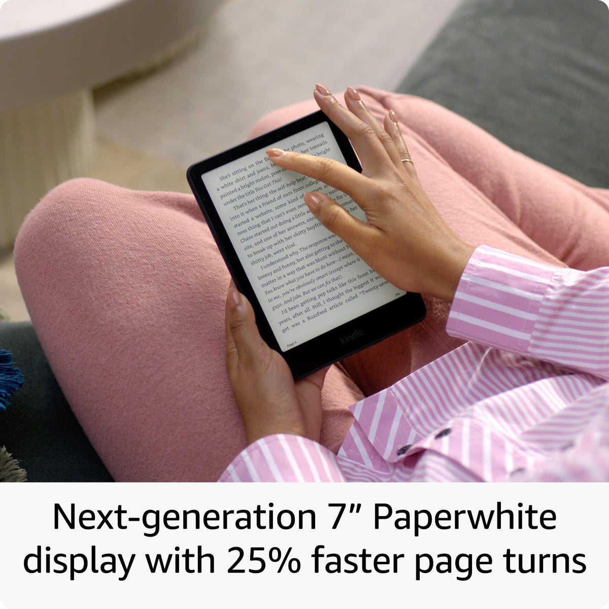 Amazon - Kindle Paperwhite Signature Edition (32 GB) - 2024 - Metallic Raspberry