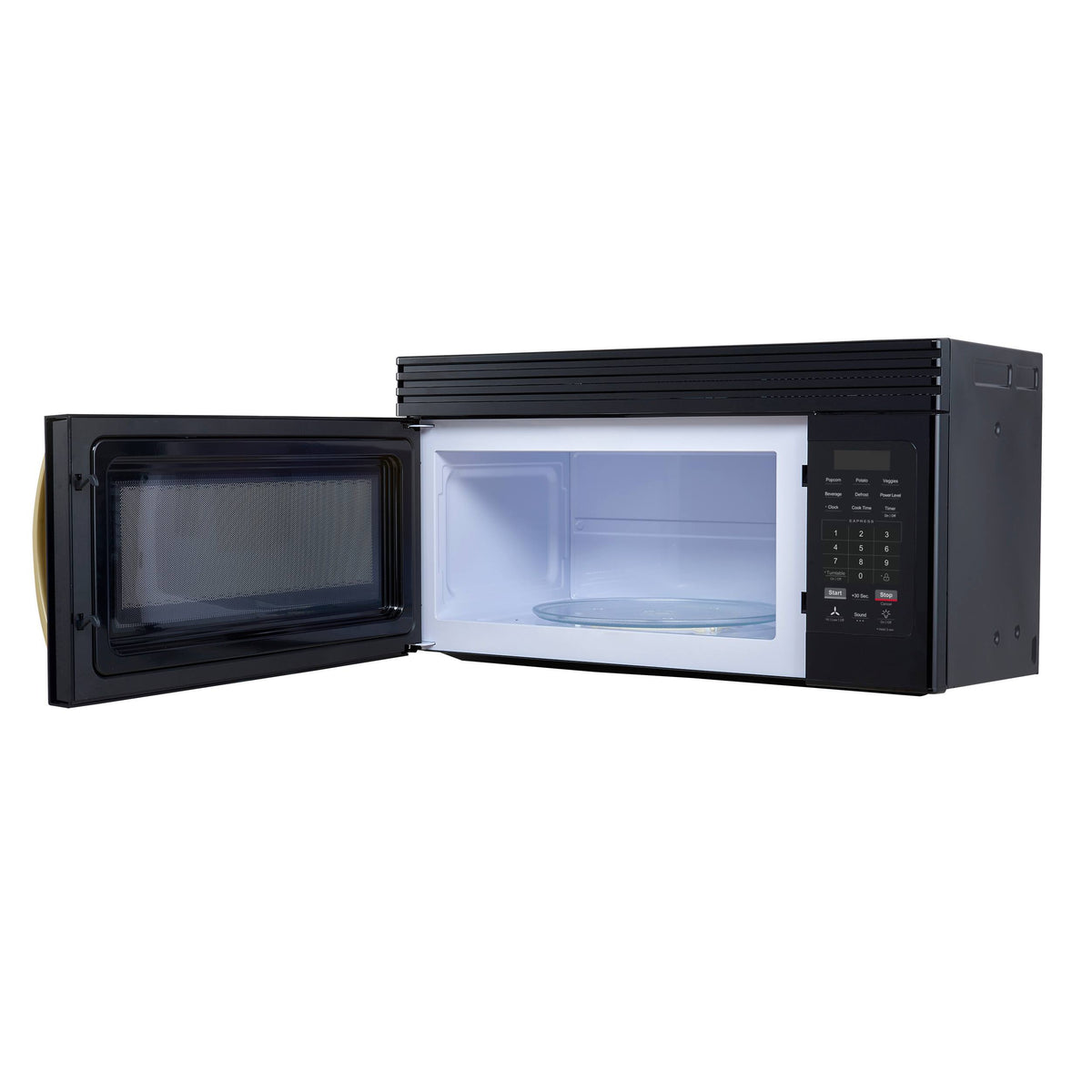 Forno Appliances - Scalo 1.6 Cu. Ft. Over-the-Range Microwave with Sensor Cooking and Auto-Defrost - Black