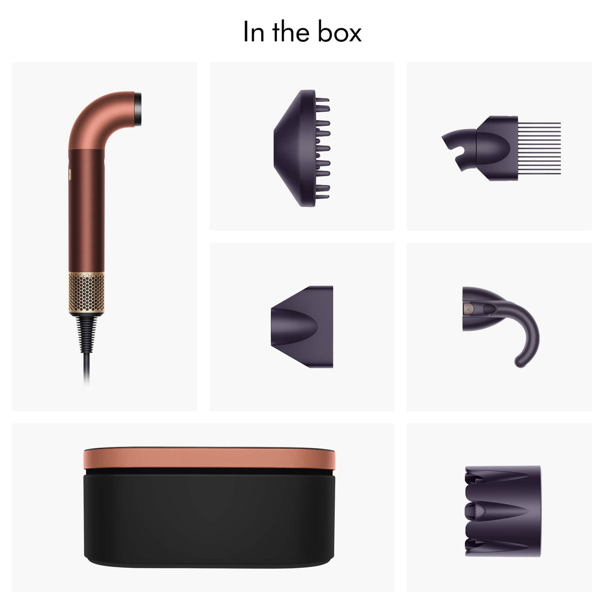 Dyson - Limited Edition Supersonic R Hair Dryer - Plum / Copper