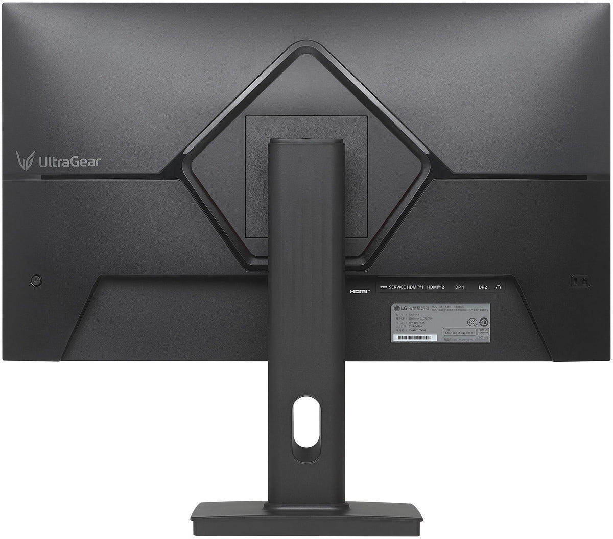 LG - 27" UltraGear G6 IPS QHD 300Hz 1ms G-SYNC Compatible FreeSync Premium Gaming Monitor with DisplayHDR 400 (HDMI, DP) - Black