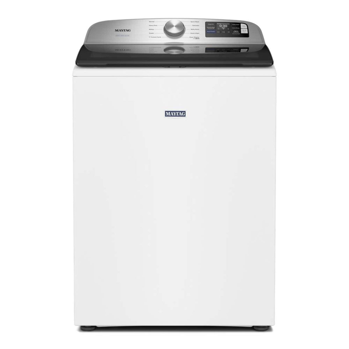 Maytag - 5.2 Cu. Ft. Smart Top Load Washer with Extra Power - White