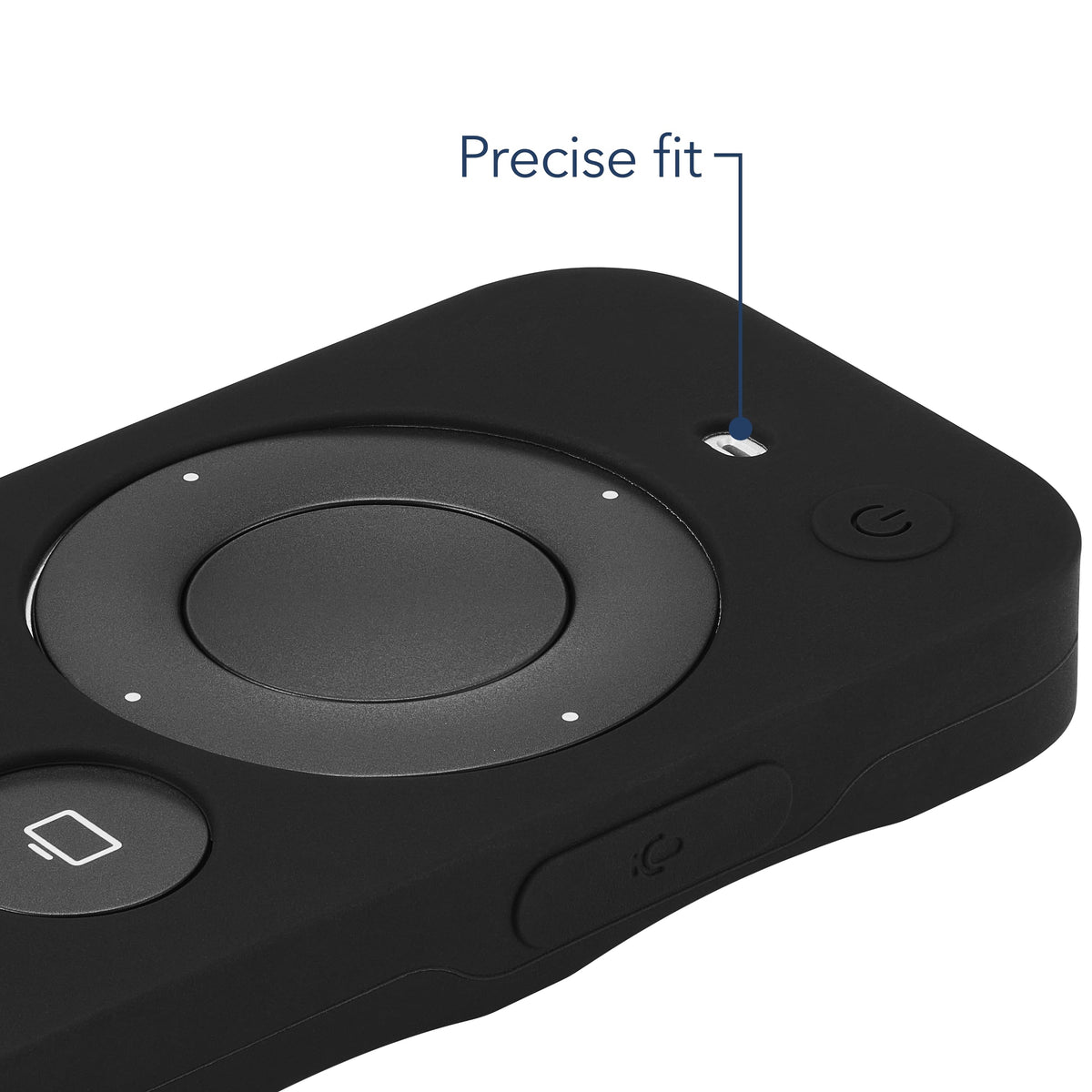 Insignia™ - Apple TV Remote Cover - Black