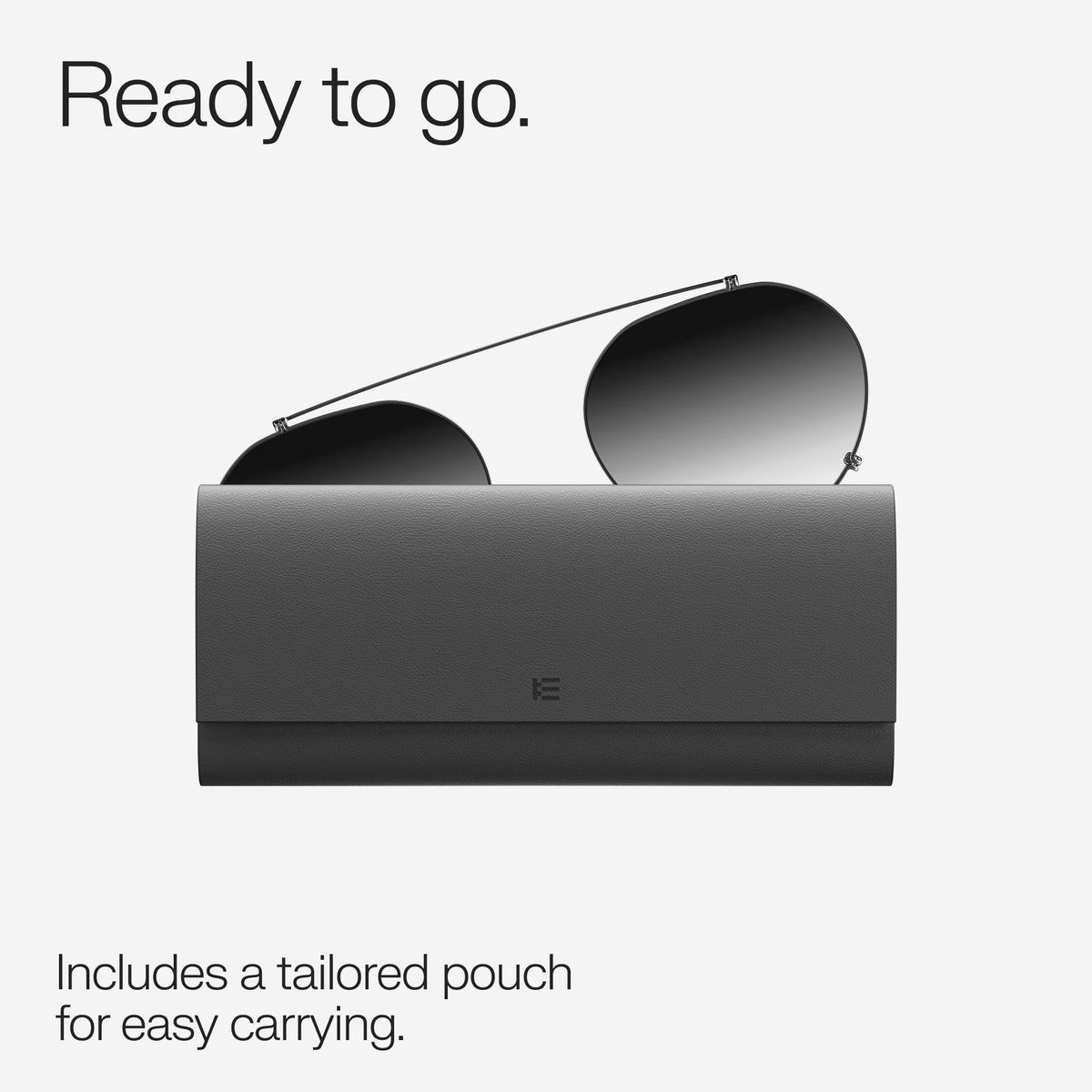 Even Realities - Even G2 B Clip & Pouch - Grey