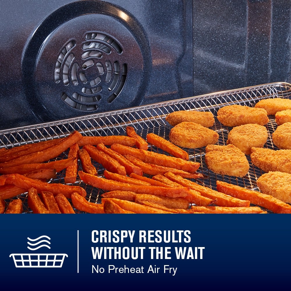 Maytag - 30 in. Wide 5 burners 5.0 cu. ft. Freestanding Gas Range With No Preheat Air Fry and Air Baking - Stainless Steel