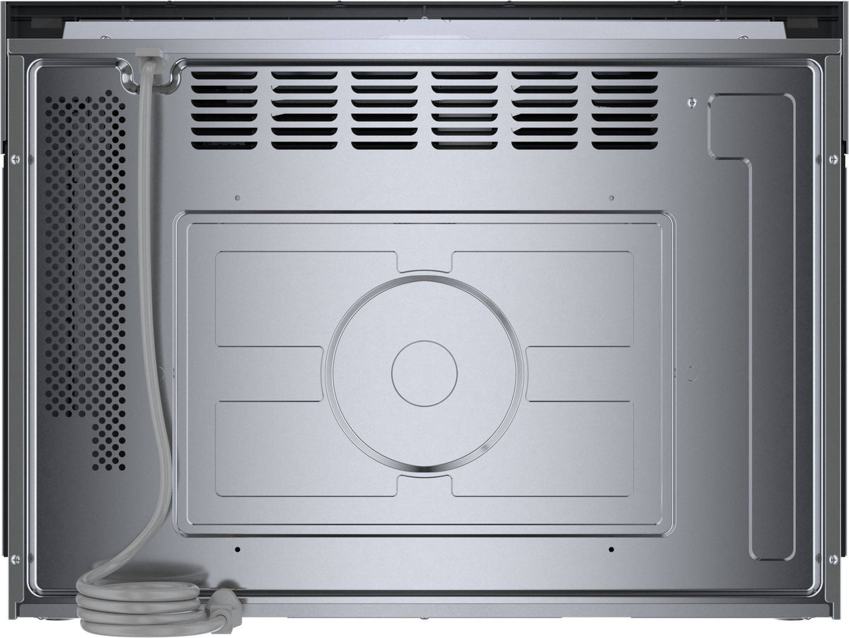 Bosch - 500 Series 1.6 Cu. Ft. Built-In Microwave with Sensor Cooking - Stainless Steel