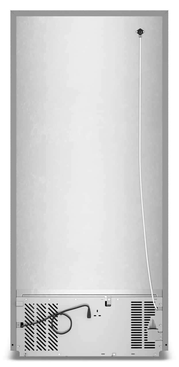 Maytag - 30 in. Wide 19 cu. ft. Top-Freezer Refrigerator with Garage Mode - Fingerprint-Resistant Stainless Finish
