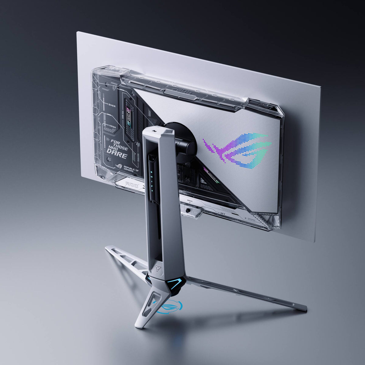 ASUS - ROG Swift 27" Dual Mode (2K 540Hz, HD 720Hz) OLED 0.02ms Gaming Monitor with FreeSync Premium Pro and HDR - Silver