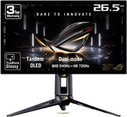 ASUS - ROG Swift 27" Dual Mode (2K 540Hz, HD 720Hz) OLED 0.02ms Gaming Monitor with FreeSync Premium Pro and HDR - 20th Edition