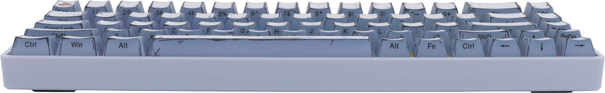 Higround - Basecamp 65+ 65% Wired Mechanical Lubed TTC Milky Switch Gaming Keyboard with RGB Backlighting - Celshade