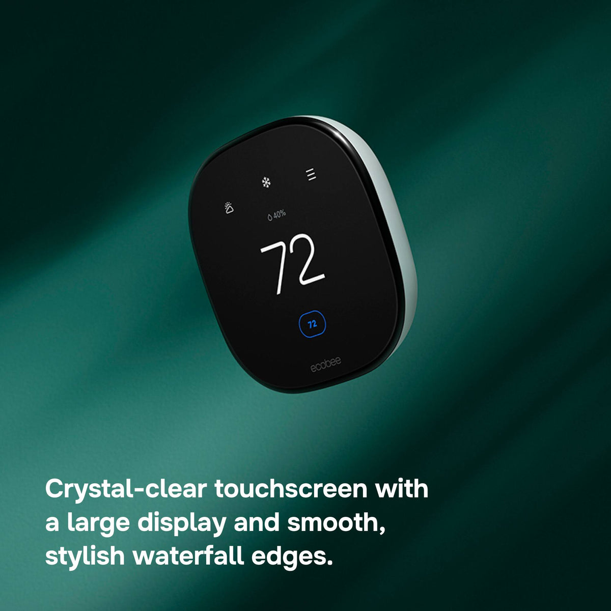 ecobee - Smart Thermostat Enhanced, Programmable Wifi Thermostat - Black
