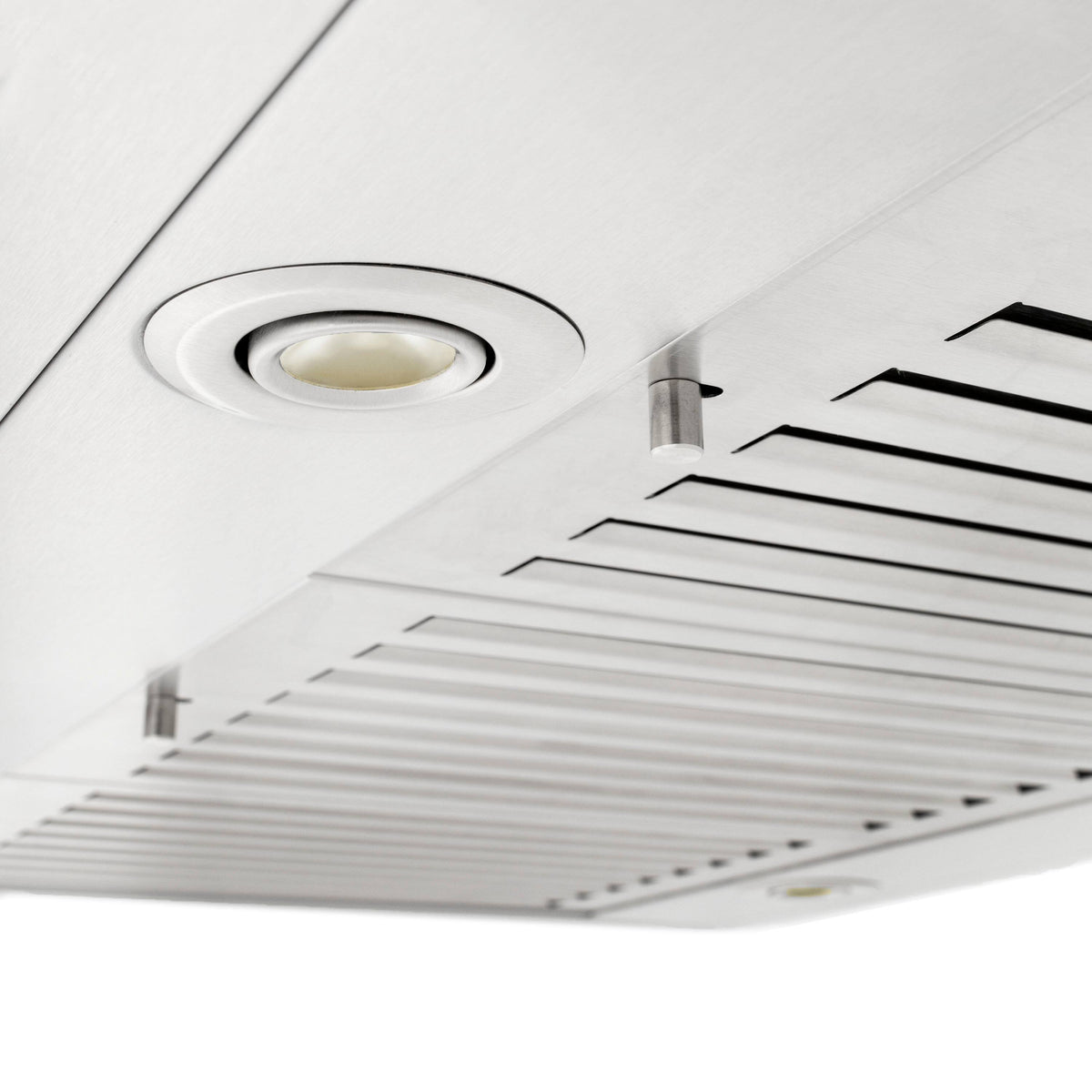 ZLINE - 36 inches - Externally Vented - Island Range Hood - Silver